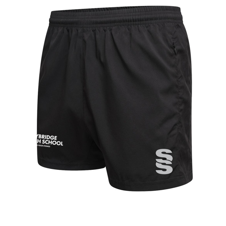 Performance Gym Short - Black - Unisex Fit