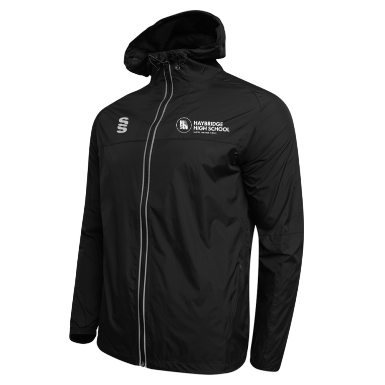 Dual Full Zip Training Jacket - Black - Unisex Fit