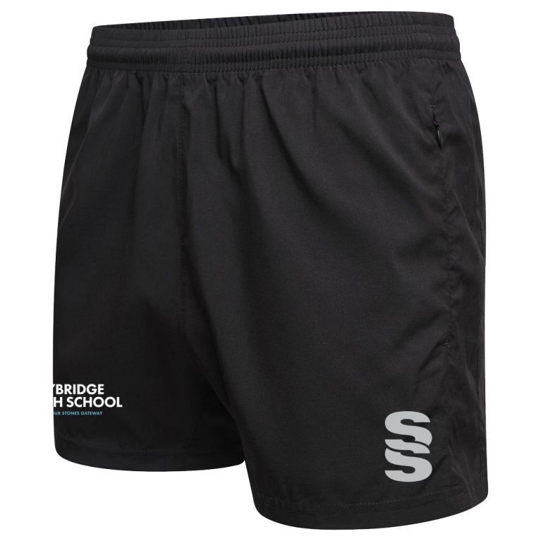 Performance Gym Short - Black - Unisex Fit