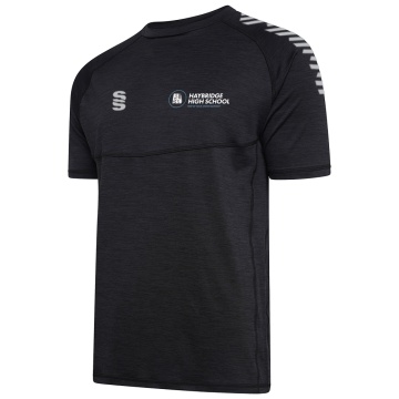 Dual Gym T-shirt - Black - Unisex Fit