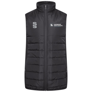 Padded Bodywarmer - Black - Unisex Fit